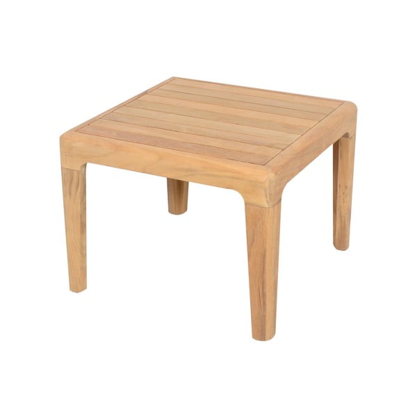 Stolik ogrodowy z litego drewna tekowego 43x43 cm Aquariva – Ezeis