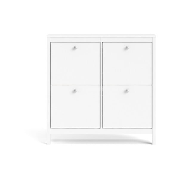 Biała uchylna szafka na buty Madrid – Tvilum-image-4