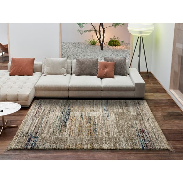 Beżowy dywan Universal Yveline Multi, 133x190 cm-image-1