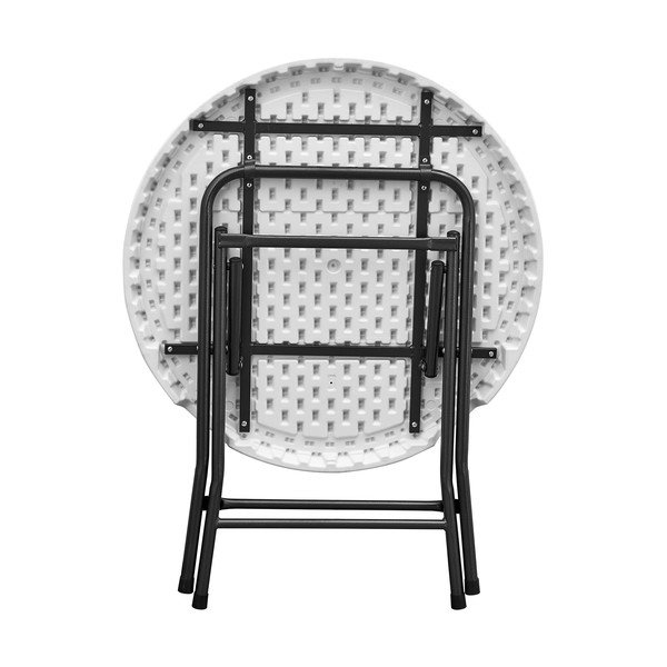 Okrągły stół ogrodowy ø 80 cm – Rojaplast-image-1