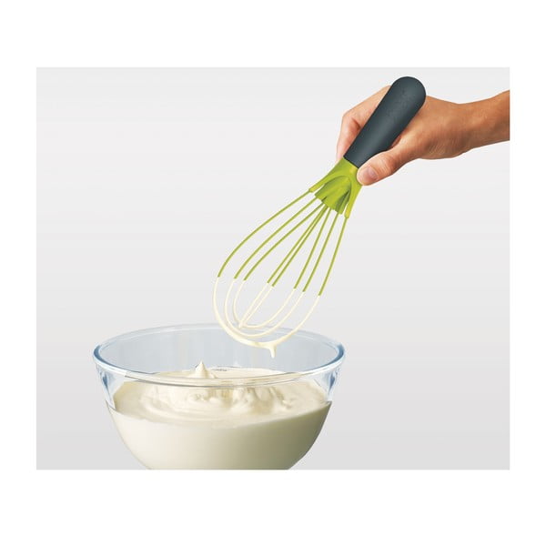 Zielona składana trzepaczka kuchenna Joseph Joseph Twist-image-1
