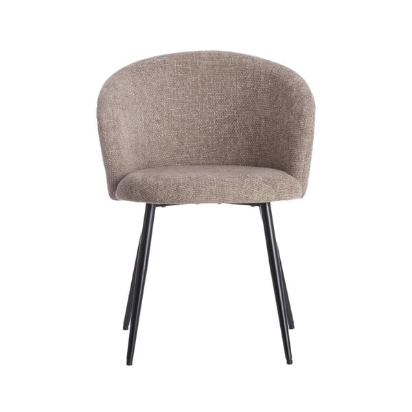 Beżowe metalowe fotele jadalniane zestaw 2 szt. Radaja – Light & Living-image-2