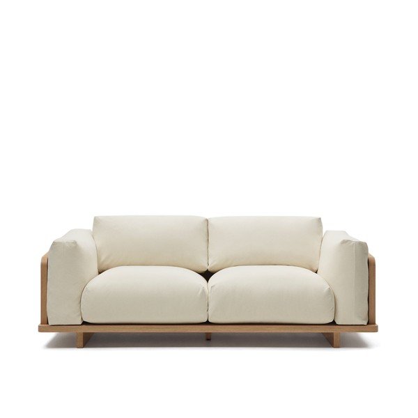 Beżowa sofa 225 cm Oaq – Kave Home