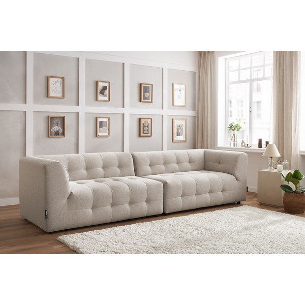 Beżowa sofa 324 cm Kleber – Bobochic Paris-image-1