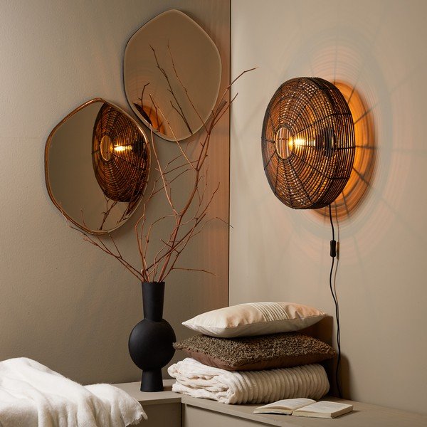 Czarny kinkiet Mataka – Light & Living-image-2