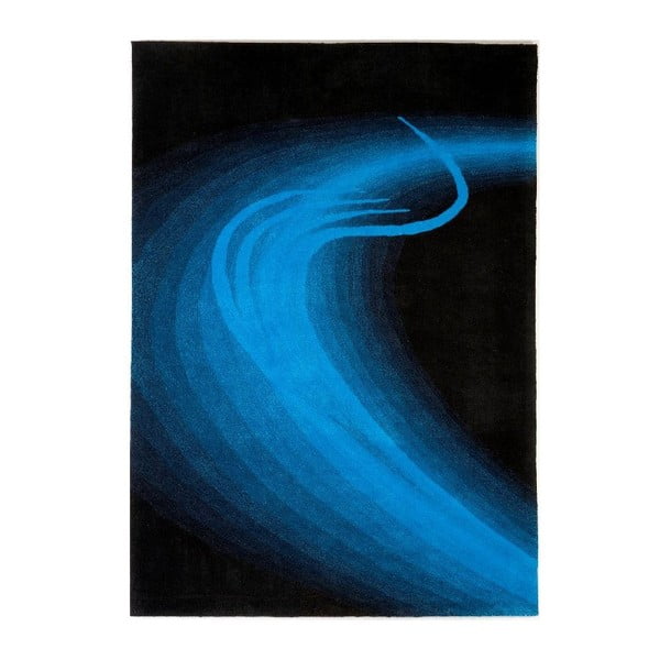Dywan ręcznie tkany San Marino, 140x200 cm, niebieski