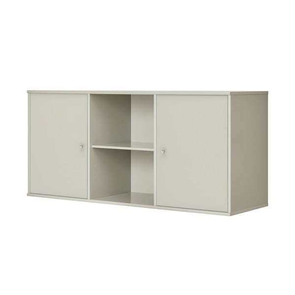 Beżowa niska komoda wisząca 133x61 cm Mistral – Hammel Furniture-image-1