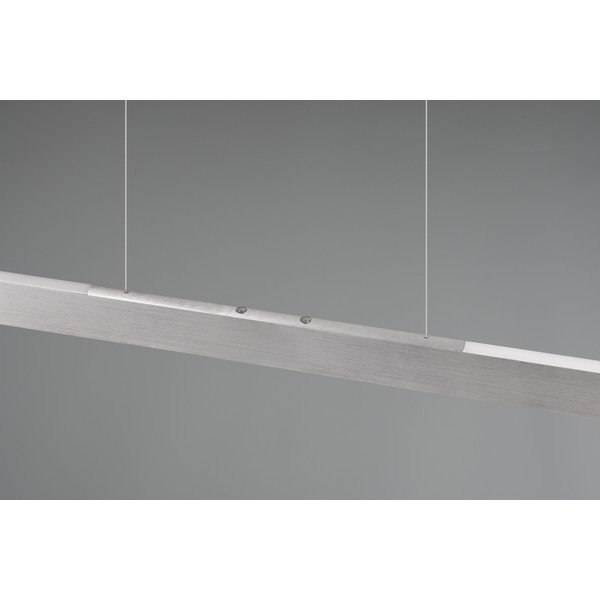 Jasnoszara lampa wisząca LED Helios – Trio-image-3