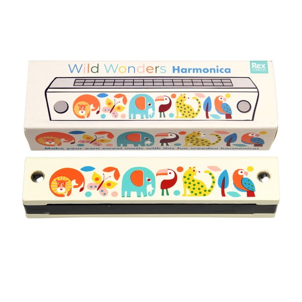 Zabawka muzyczna Harmonica Wild Wonders – Rex London-image-4
