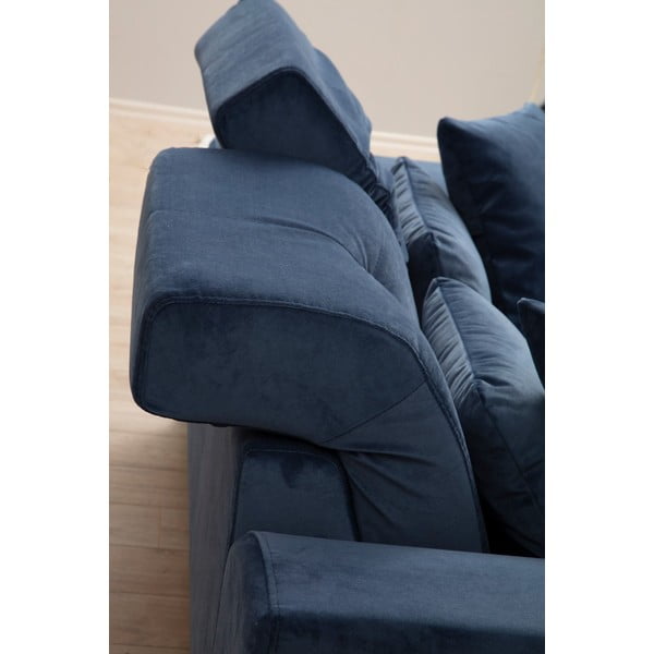 Niebieska sofa 185 cm Frido – Balcab Home-image-4