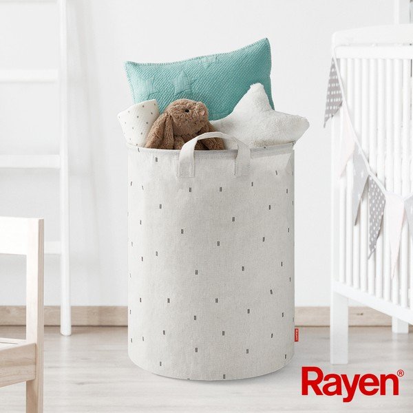 Tekstylny kosz na pranie 70 l – Rayen-image-2