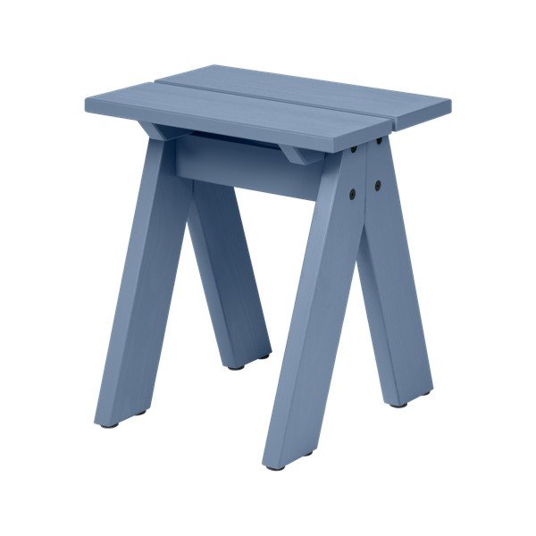 Niebieskie drewniane krzesło ogrodowe Navo – noo.ma