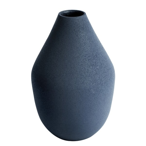 Niebieski wazon PT LIVING Nimble Cone, wys. 14 cm