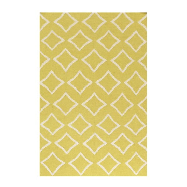 Dywan ręcznie tkany Kilim JP 11175 Yellow, 120x180 cm