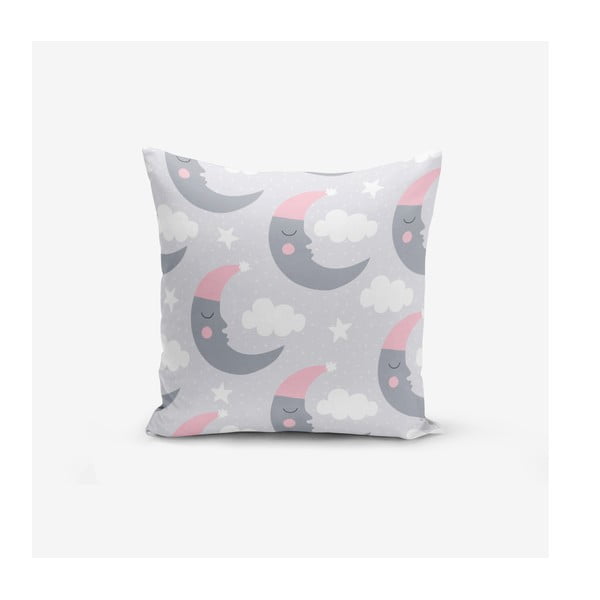 Poszewka na poduszkę dziecięcą Moon and Cloud – Minimalist Cushion Covers