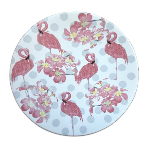 Talerz ceramiczny Keramika Flamingos, ⌀ 25 cm