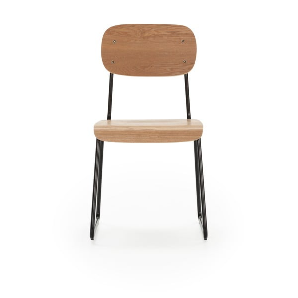 Krzesła w dekorze jesionu w naturalnym kolorze zestaw 2 szt. Aira – Marckeric-image-2