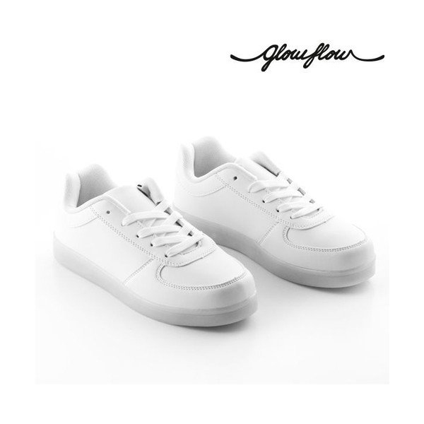 Białe tenisówki z LED InnovaGoods GlowFlow Trainers, rozm. 40-image-4