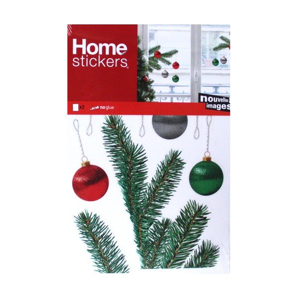 Elektrostatyczna naklejka Świerkowa gałązka-image-1