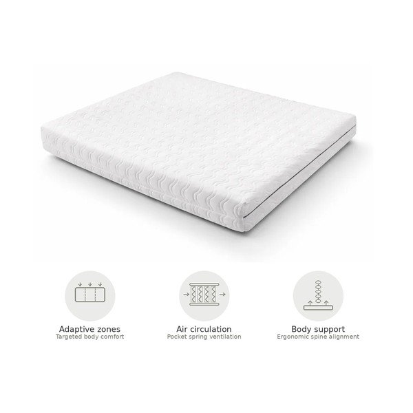 Średnio twardy sprężynowy materac termoregulacyjny 180x200 cm Dream Essence – Bonami Essentials-image-2
