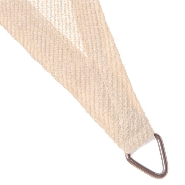 Beżowy żagiel przeciwsłoneczny 300x300 cm – LDK Garden-image-2