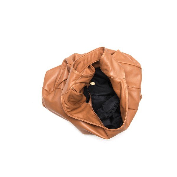 Skórzana torebka Tote 2106 Cognac-image-4