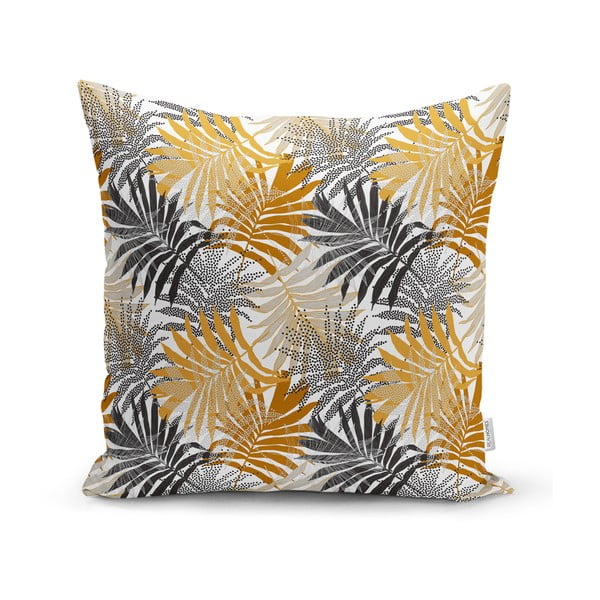 Zestaw 4 dekoracyjnych poszewek na poduszki Minimalist Cushion Covers Autumn Leaves, 45x45 cm-image-4