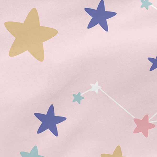 Dziecięca poszewka na poduszkę 50x75 cm Sky stars – Happy Friday-image-1