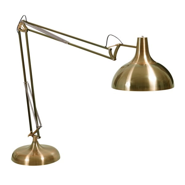 Lampa stojąca w kolorze złota Red Cartel, wys.180 cm
