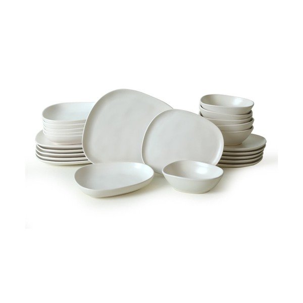 Ceramiczny zestaw talerzy 24 szt. – Hermia