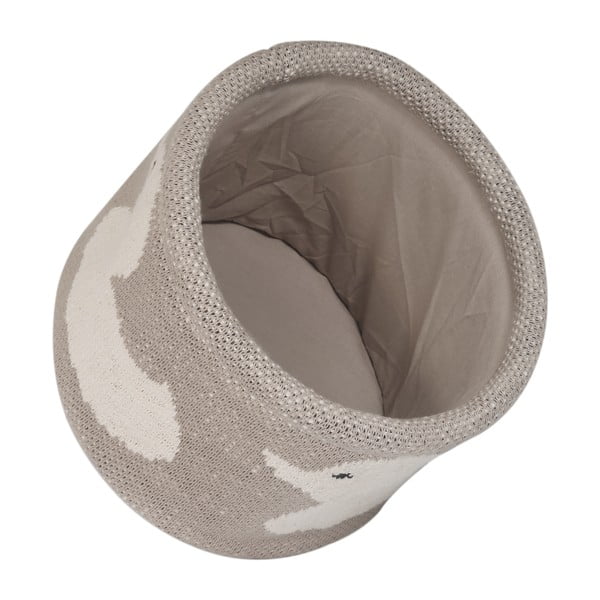 Beżowy bawełniany organizer Kindsgut Duck, ø 16 cm-image-2