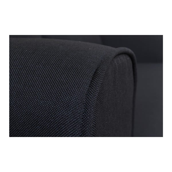 Czarna sofa rozkładana Cosmopolitan Design Honolulu-image-3