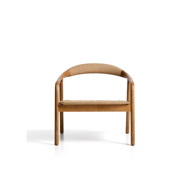 Fotel drewniany/bez obicia w naturalnym kolorze Derile – Kave Home-image-3