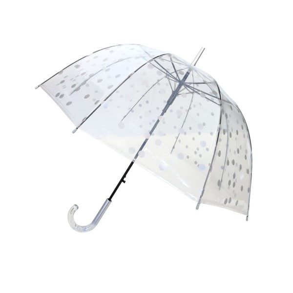 Przezroczysty parasol odporny na wiatr Ambiance Birdcage Dots, ⌀ 85 cm