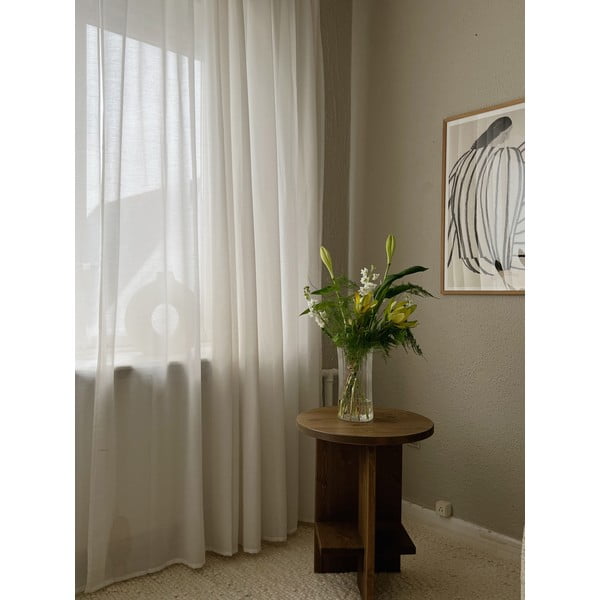 Brązowy okrągły stolik Rondure – Karup Design-image-2