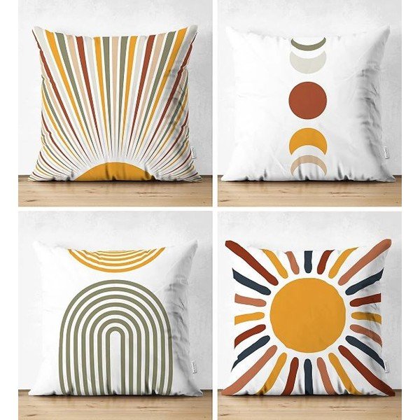Poszewki na poduszki zestaw 4 szt. 43x43 cm – Mila Home-image-4
