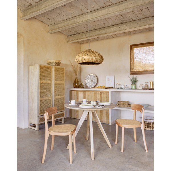 Krzesło do jadalni z drewna bukowego Kave Home Romane-image-2