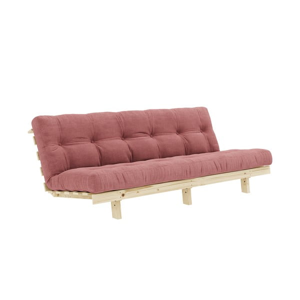 Różowa sztruksowa sofa 200 cm Lean – Karup Design-image-3
