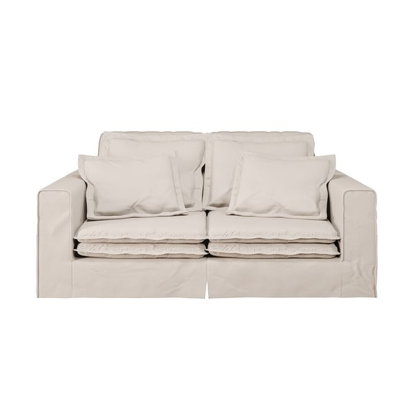 Kremowa sofa 196 cm Nora – Ropez