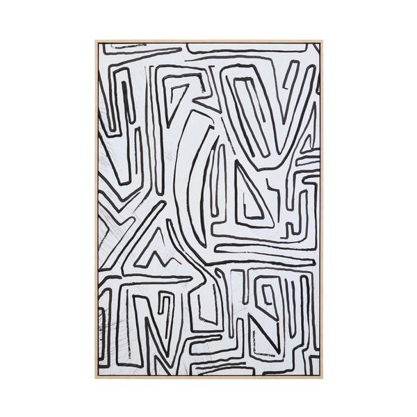 Obraz z ramą w zestawie/na płótnie 83x123 cm Astratto – Premier Housewares