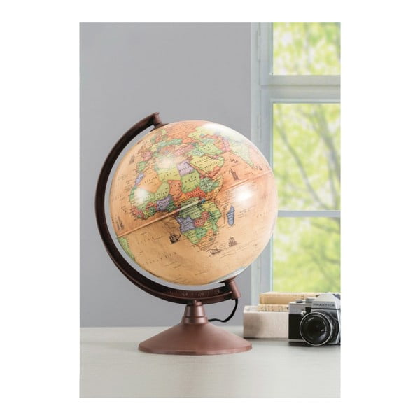 Lampa stołowa w kształcie globusa World Sphere