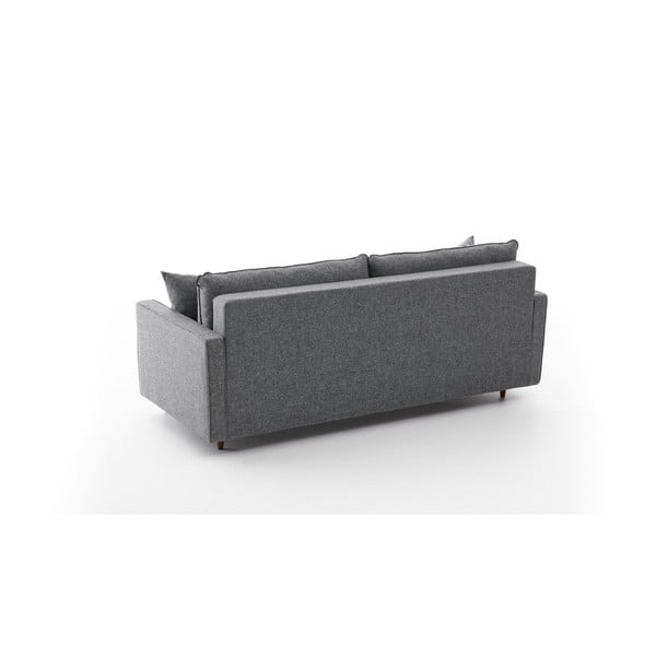 Ciemnoszara rozkładana sofa 210 cm Eva – Balcab Home-image-4