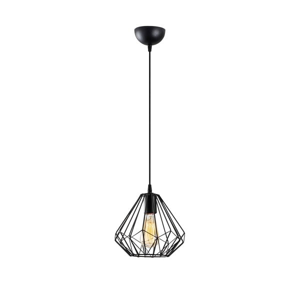 Czarna lampa wisząca ø 23 cm Diamond – Opviq lights-image-2