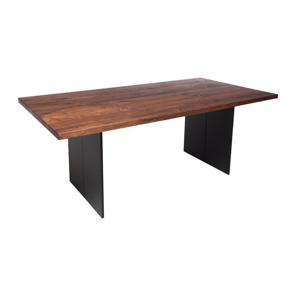 Stół do jadalni z drewna orzecha czarnego Fornestas Fargo Dadalus, długość 200 cm