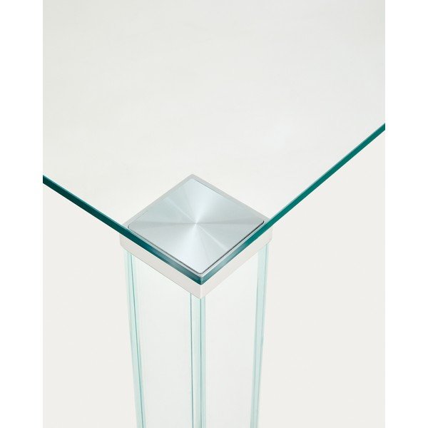 Szklany stół 100x200 cm Adularia – Kave Home-image-3