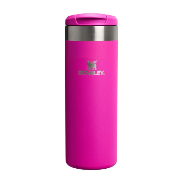 Różowy kubek termiczny ze stali nierdzewnej 470 ml AeroLight™ Transit Mug Violet Blossom – Stanley
