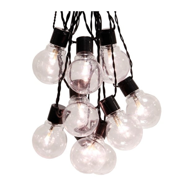 Czarna girlanda świetlna LED odpowiednia na zewnątrz Star Trading Party, dł. 4,5 m-image-2