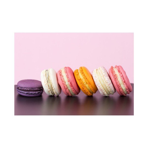 Dywanik winylowy Macaron, 52x75 cm