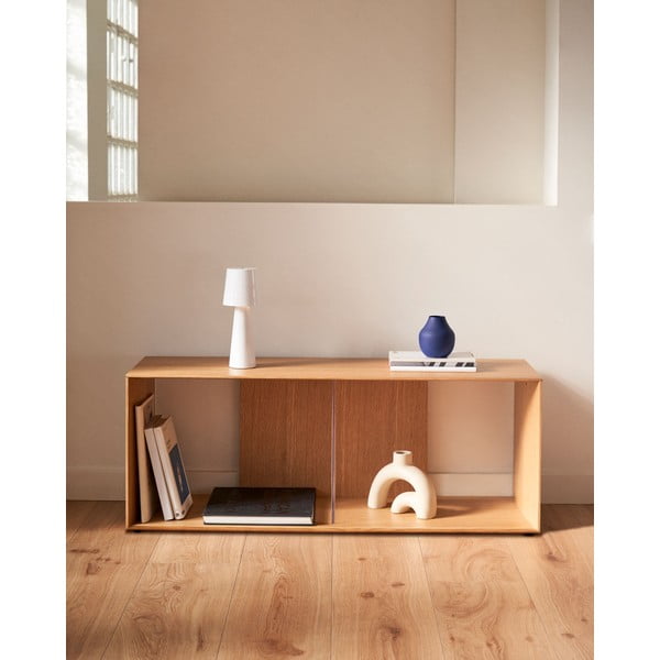 Modułowy system półek w dekorze dębu 101x38 cm Litto – Kave Home-image-3