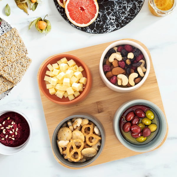 Kamionkowy zestaw misek do serwowania 4 szt. – Orion-image-1